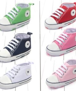 נעלי אולסטאר במגוון צבעים לתינוקות עד שנה וחצי
