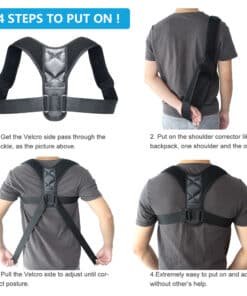 חגורת גב ליישור הכתפיים – החגורה שמיישרת את הגב והכתפיים