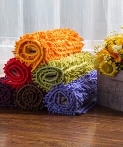 שטיחי אמבטיה במגוון צבעים וגדלים